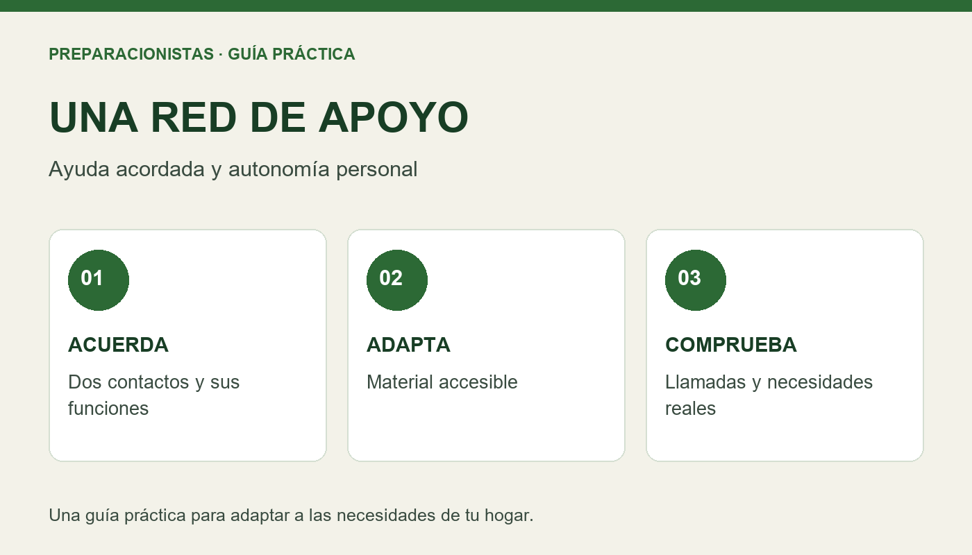 Personas mayores que viven solas: un plan de apoyo para emergencias