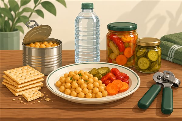 Comidas sin cocina ni nevera: organiza un menú de emergencia con tu despensa Comidas sin cocina ni nevera: organiza un menú de emergencia con tu despensa