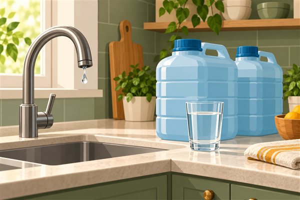 Corte de agua en casa: qué hacer antes, durante y cuando vuelve