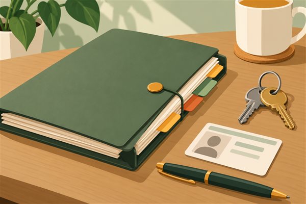 Carpeta de documentos para emergencias: qué guardar y cómo encontrarlo