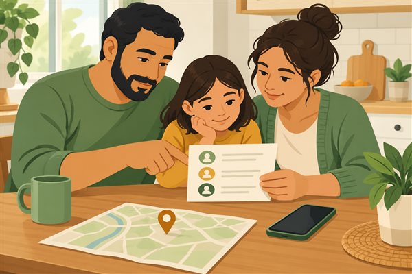 Plan familiar si falla el móvil: contactos, mensajes y puntos de encuentro